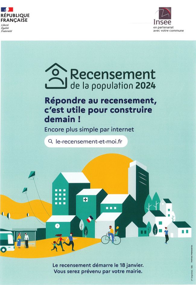 Recensement de la population 2024